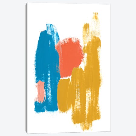 Colorful Mindful Art I Canvas Print #SBT96} by Susan Bryant Canvas Wall Art
