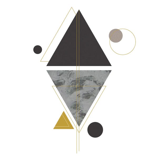 Sabrina Balbuena: Deco Black Triangle by Sabrina Balbuena