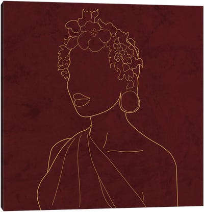 Africa Live Collection African Woman Canvas Art Print