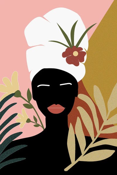 Black Lives Matter Tropical Woman by Sabrina Balbuena gallery poster