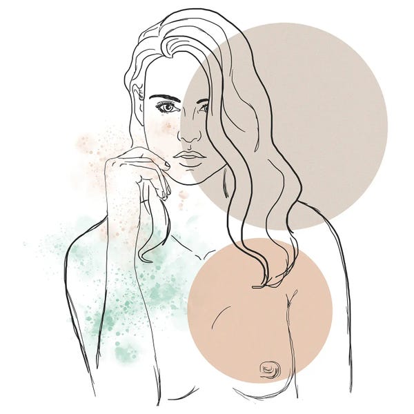 Sabrina Balbuena: Blond Girl Portrait by Sabrina Balbuena