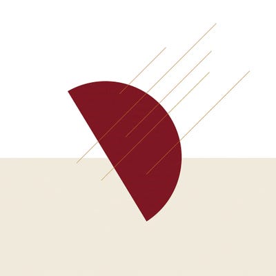 Semi Circle  Ray Of Sunshine by Sabrina Balbuena canvas print