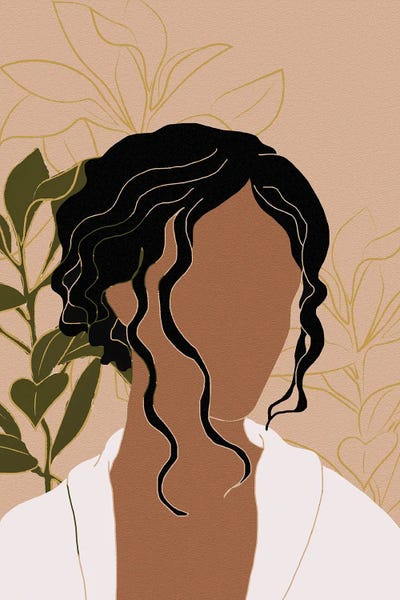 Sabrina Balbuena: Simple Woman Tropical Portrait by Sabrina Balbuena