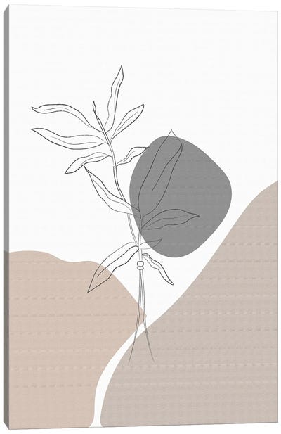 Minimal Plants Canvas Art Print