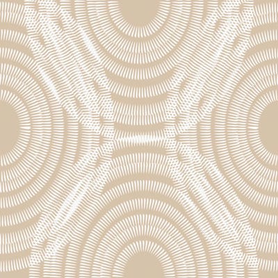 Blue And White Big Abstract Textured Woven Circles by Sabrina Balbuena multi panel art