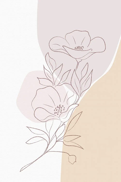 Minimal Magnolia by Sabrina Balbuena wall art