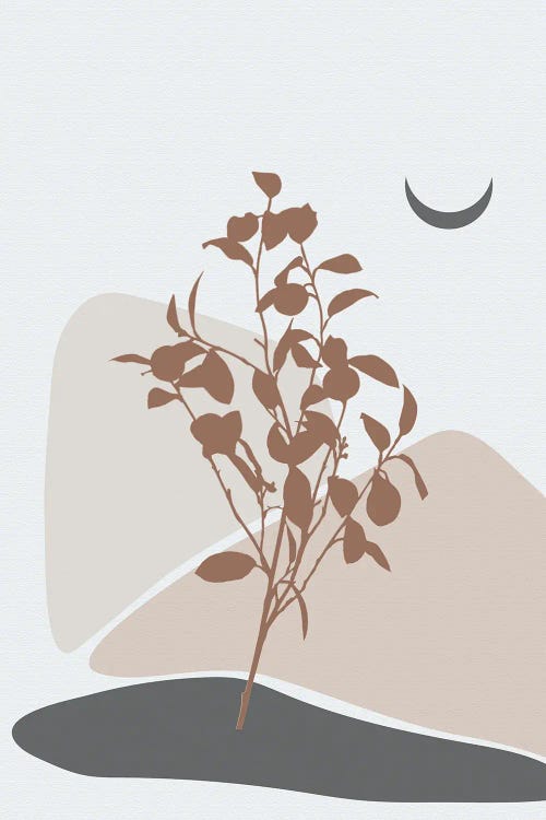 Minimal Lemon Tree by Sabrina Balbuena wall art