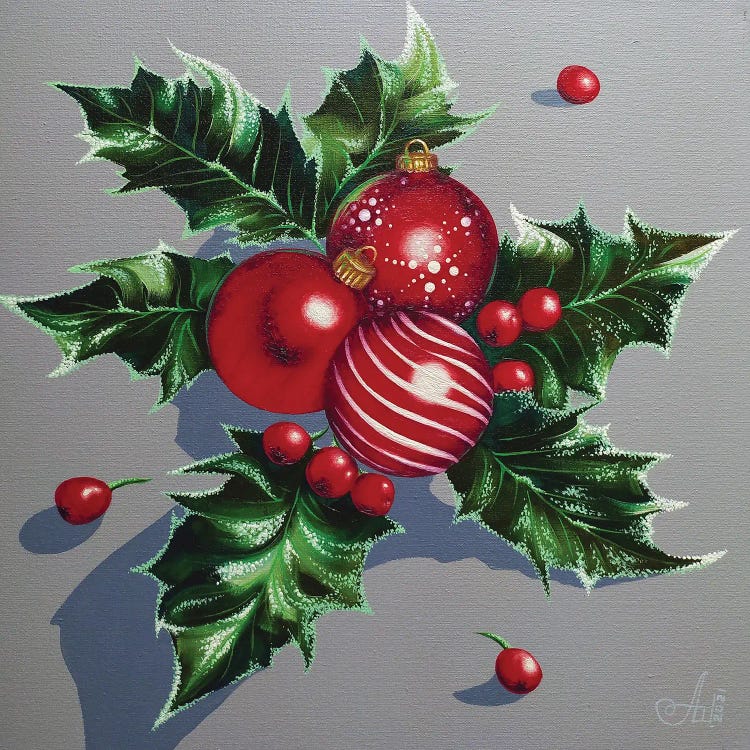 Christmas Joy by Anna Shabalova wall art