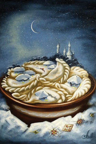 Anna Shabalova: Dumplings by Anna Shabalova