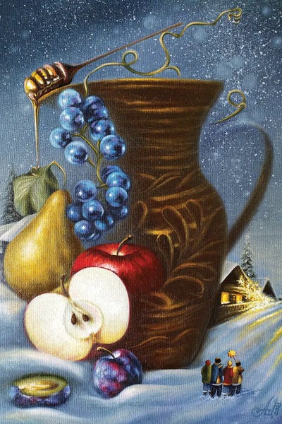 Uzvar by Anna Shabalova framed wall art