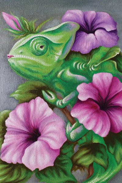 Lizards: Petunia by Anna Shabalova