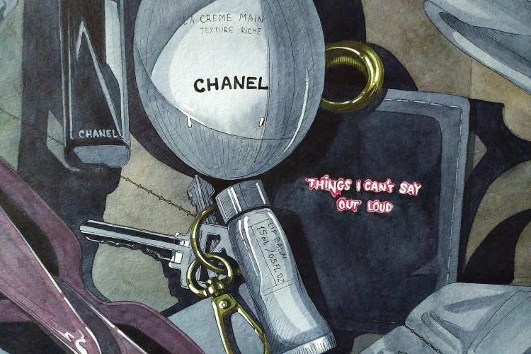 Things I Can't Say Out Loud by Anna Shabalova wall art