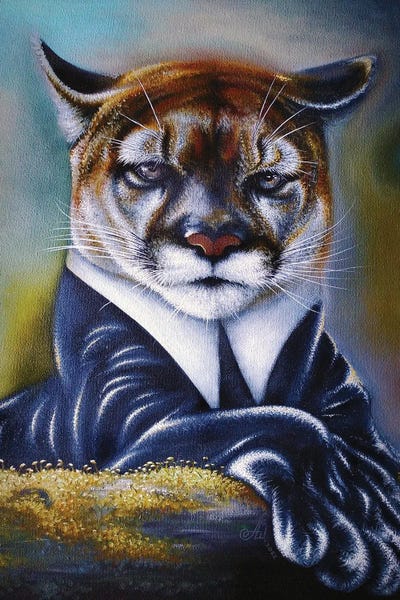 Gentleman by Anna Shabalova framed wall art