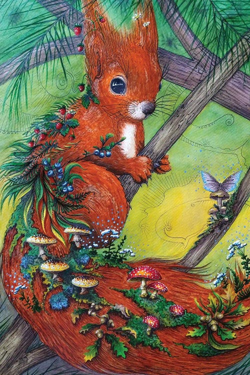 Forest Fairy by Anna Shabalova wall art