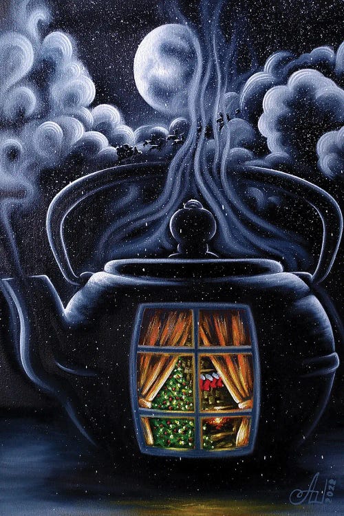 The Aroma Of Christmas by Anna Shabalova wall art