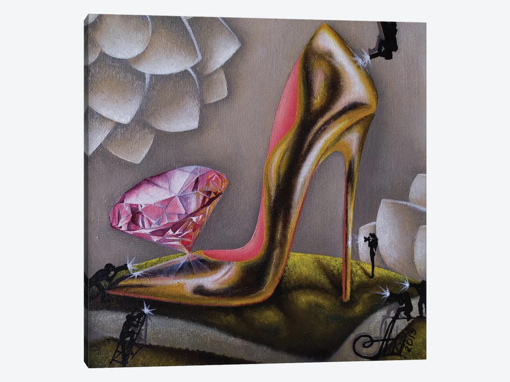 Women'S Desires by Anna Shabalova 1-piece Canvas Wall Art