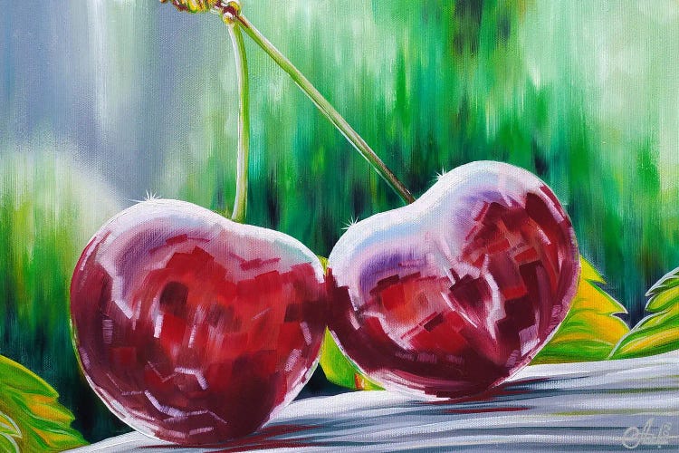 Cherries by Anna Shabalova wall art