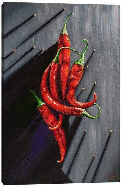 Red Hot Chili Peppers Canvas Art Print - Anna Shabalova