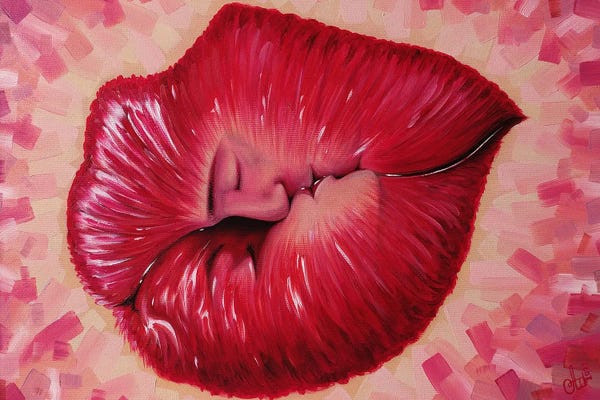 Lips: Time For Kisses by Anna Shabalova