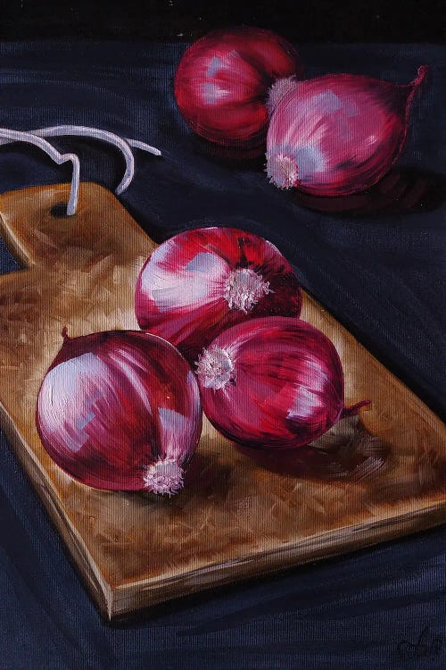 Purple Onion by Anna Shabalova wall art