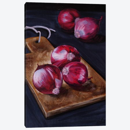 Purple Onion Canvas Print #SBV50} by Anna Shabalova Canvas Art Print