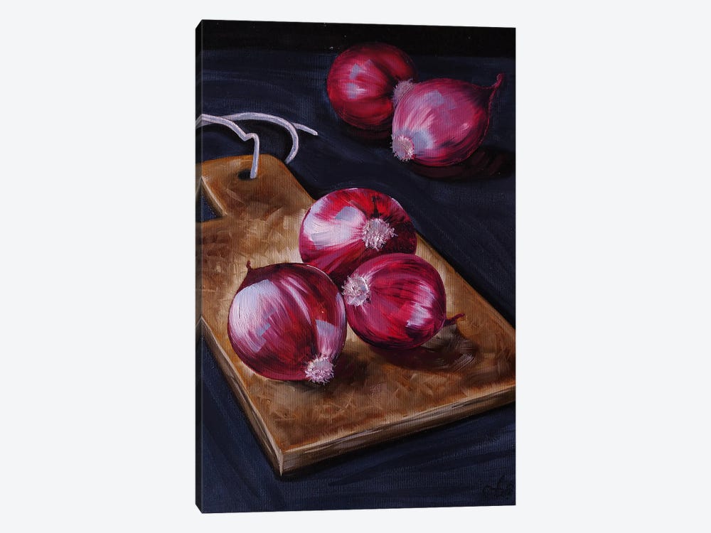 Purple Onion by Anna Shabalova 1-piece Canvas Artwork