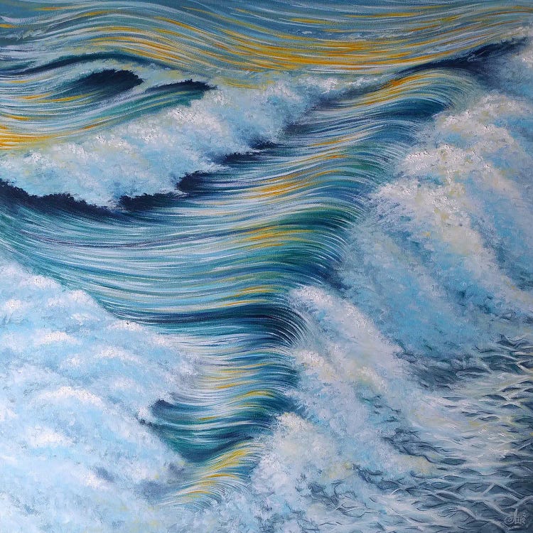 Solar Waves by Anna Shabalova wall art