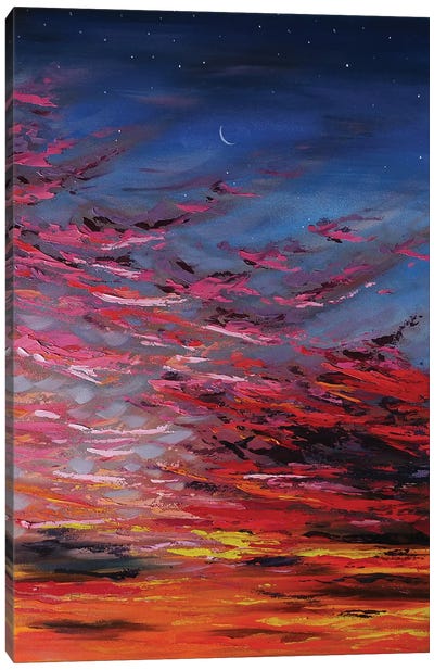 After Sunset Canvas Art Print - Anna Shabalova