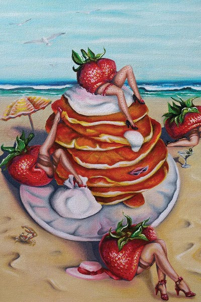 Summertime by Anna Shabalova framed wall art