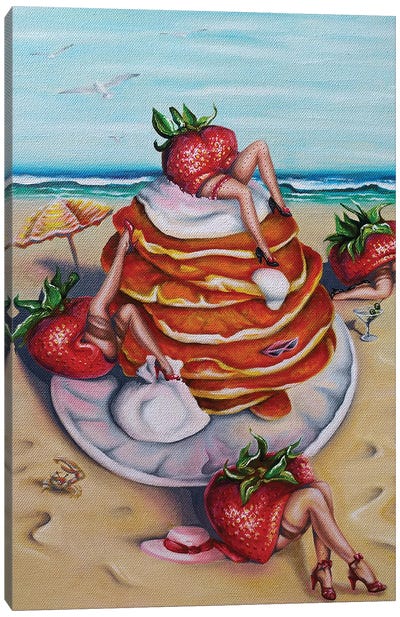 Summertime Canvas Art Print - Berry Art