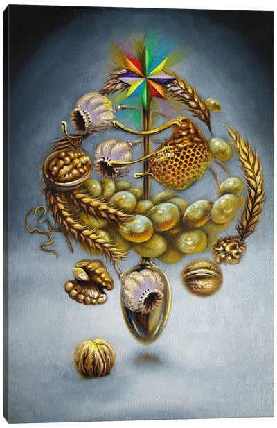 Kutya Canvas Art Print - Sea Shell Art