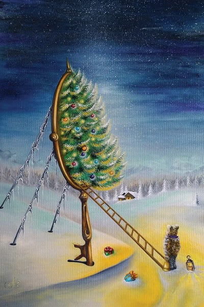 Cabins: Christmas In Wonderland by Anna Shabalova