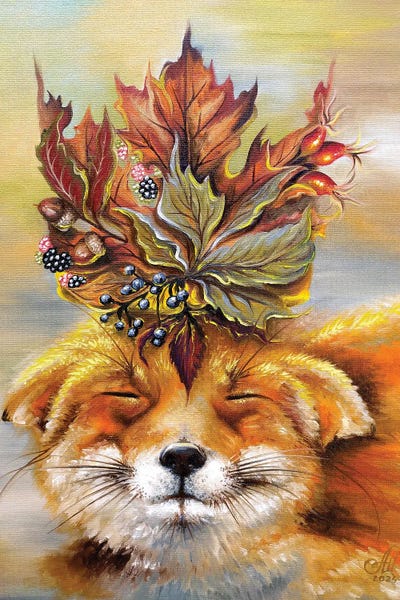 Foxes: Coronation by Anna Shabalova