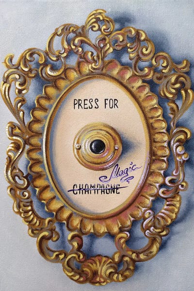 Witty Humor: Magic Button by Anna Shabalova