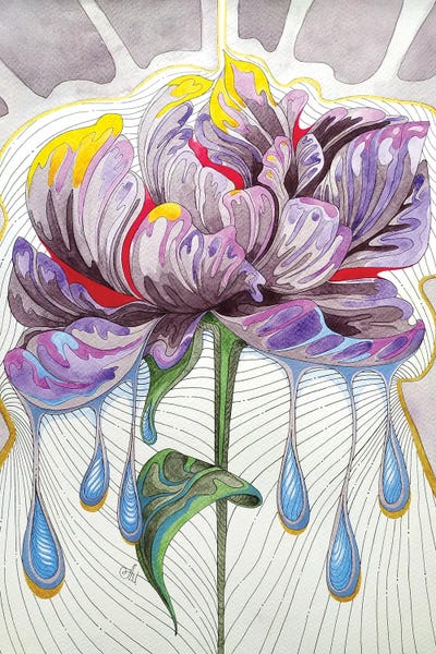 Anna Shabalova: Flower Of Emotions II by Anna Shabalova