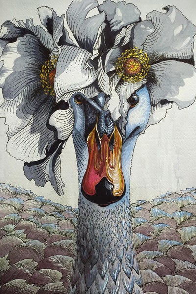 Anna Shabalova: Swan by Anna Shabalova