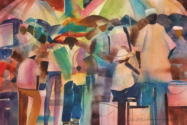 Fine Art: The Market by Stacey Brown