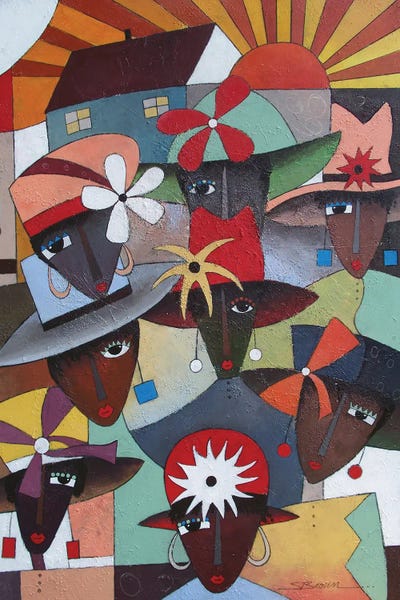 Global Folk: Sisters With Crowns by Stacey Brown