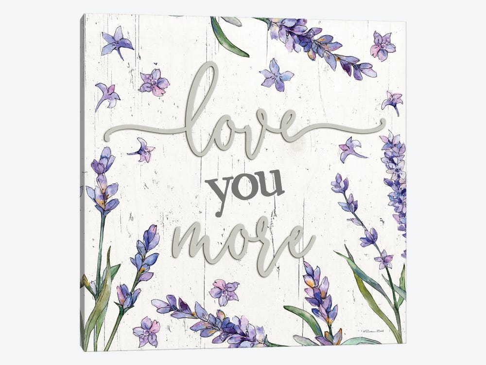 Love You More by Susie Boyer 1-piece Canvas Artwork