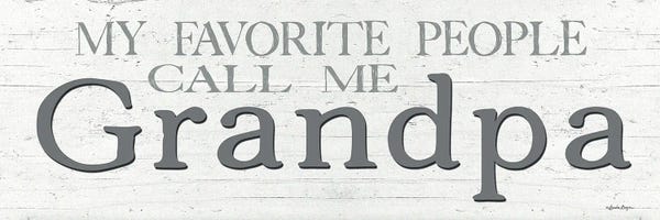 Susie Boyer: My Favorite People Call Me Grandpa by Susie Boyer