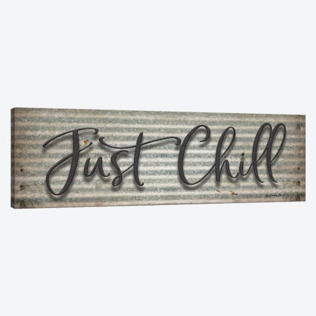 Just Chill Canvas Print #SBY14} by Susie Boyer Art Print