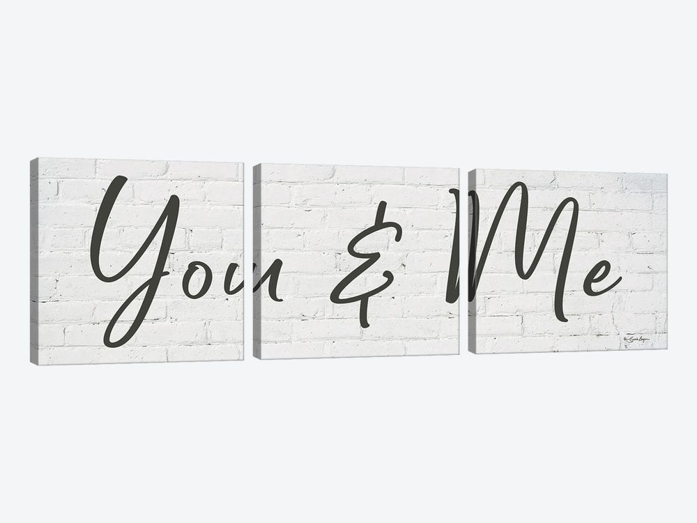 You & Me    by Susie Boyer 3-piece Art Print