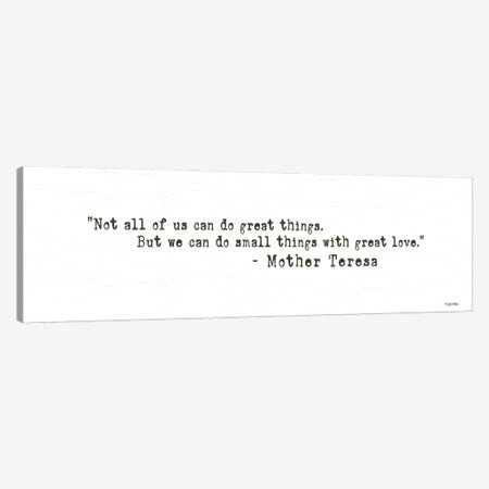 Small Things with Great Love Canvas Print #SBY79} by Susie Boyer Canvas Wall Art