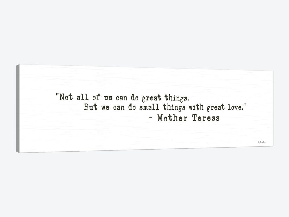 Small Things with Great Love by Susie Boyer 1-piece Canvas Art Print