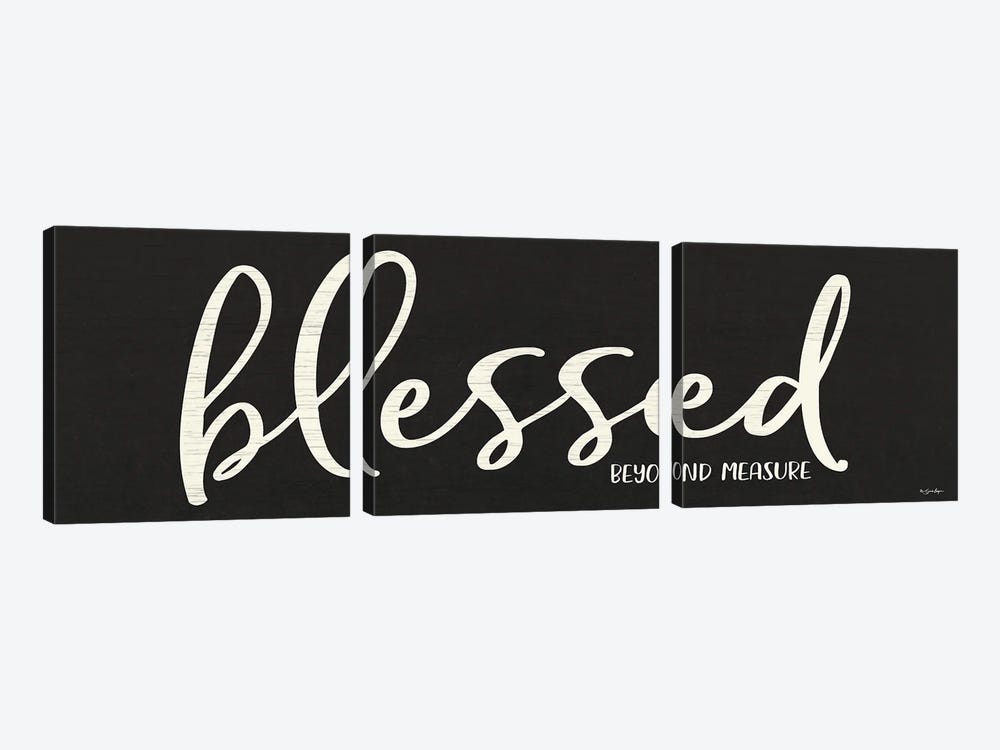 Blessed by Susie Boyer 3-piece Canvas Art Print