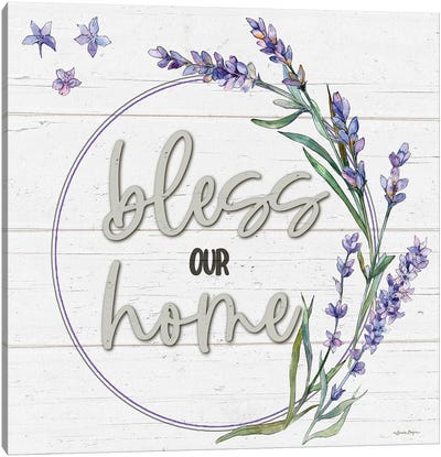 Bless Our Home Canvas Art Print