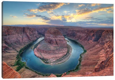 Grand Canyon Sunset Canvas Art Print - National Park Art