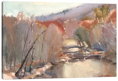 Westfield River Canvas Art Print