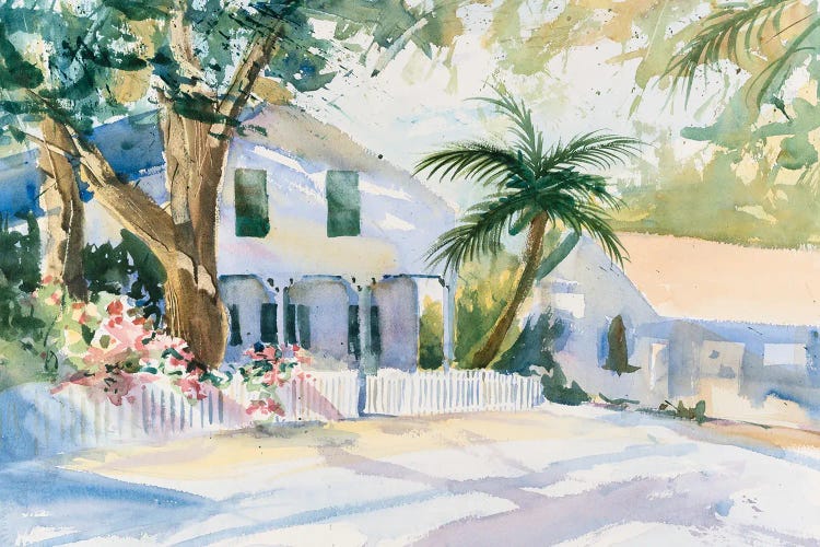 Bermuda Watercolor by Stephen Calcasola wall art
