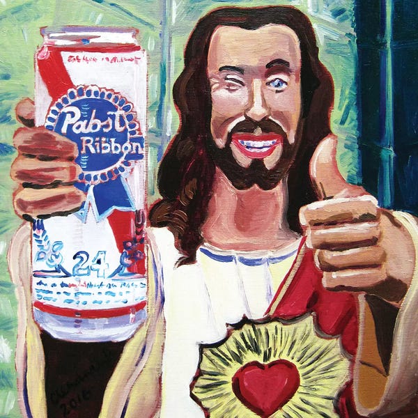Typography: Buddy Christ by Scott Clendaniel
